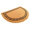 First Concept First Concept 24 in. W X 36 in. L Black/Brown Greek Key Coir Door Mat FC-72019 - alternate 4